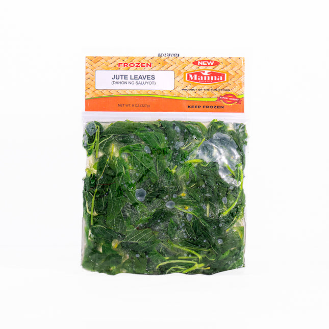 Manna Fresh Frozen Jute (Saluyot) Leaves - 8oz | 227g