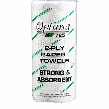 Allied West 2-Ply Optima® 725 Kitchen Roll Towel - Multiple Pack Sizes Available