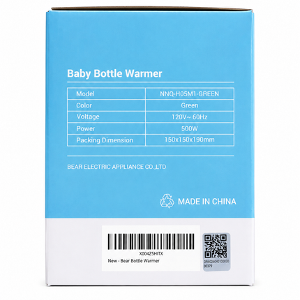 Bear Baby Bottle Warmer – NNQ-H05M1-GREEN