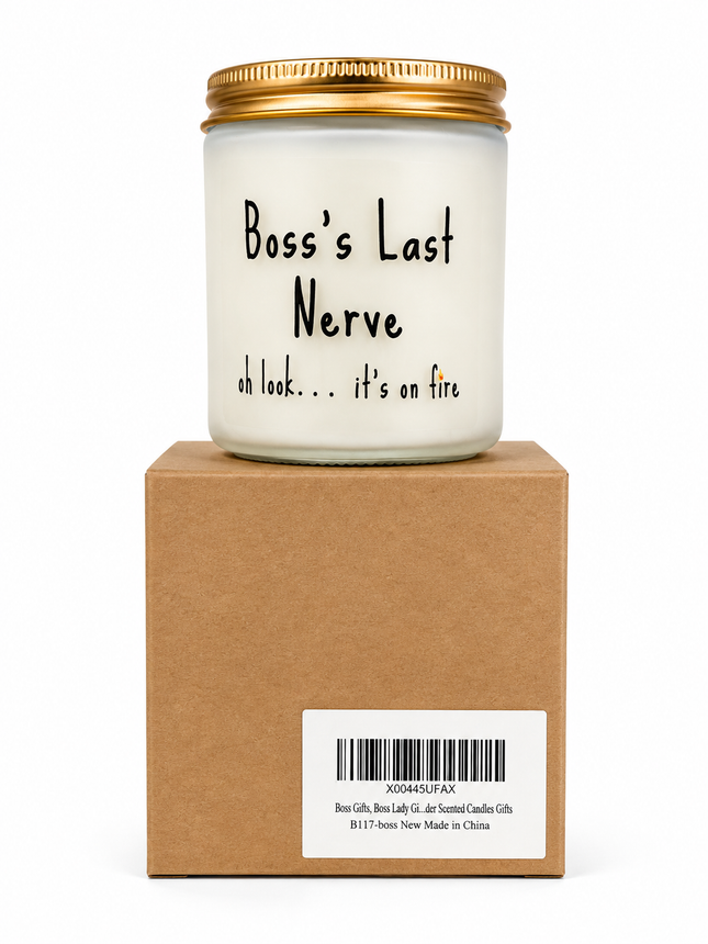 Boss’s Last Nerve Scented Candle – “Oh Look… It’s On Fire”