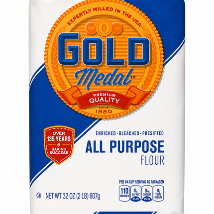 Gold Medal All Purpose Flour – 2 lb (32 oz)
