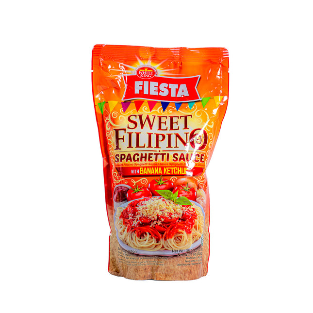 White King Fiesta Sweet Filipino Spaghetti Sauce w/ Banana Ketchup 35.27oz | 1kg