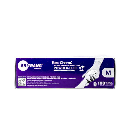 Sri Trang Verve Chem+ Nitrile Gloves – Medium (100 pcs)