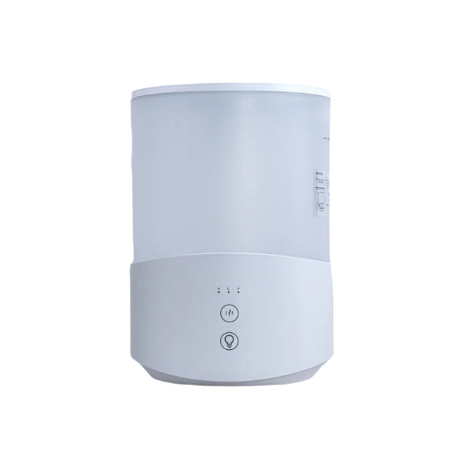 Ultrasonic Cool Mist Humidifier with Oil Diffuser – White, 0.66Gal | 2.5L Capacity