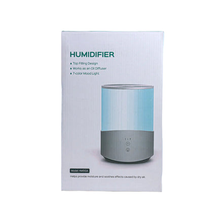 Ultrasonic Cool Mist Humidifier with Oil Diffuser – White, 0.66Gal | 2.5L Capacity