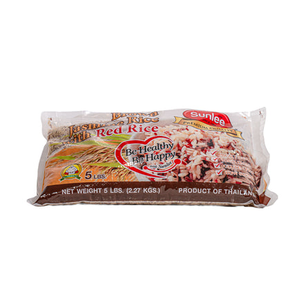 Sunlee Brown Jasmine Rice with Red Rice – 5lb | 2.27kg