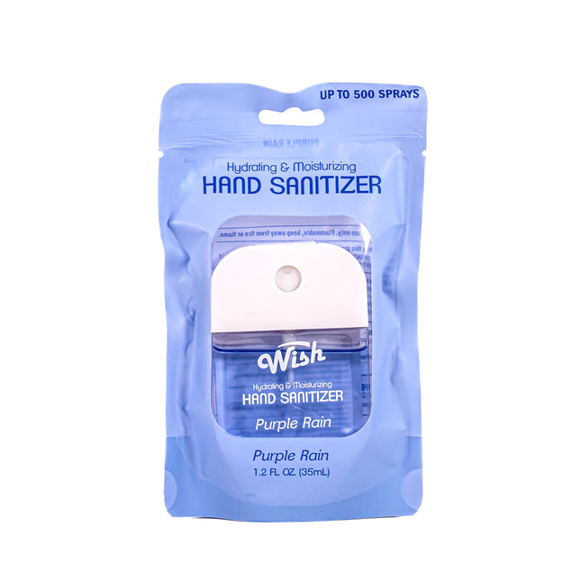 Wish Hand Sanitizer Spray Purple Rain - 1.2 fl oz | 35 ml