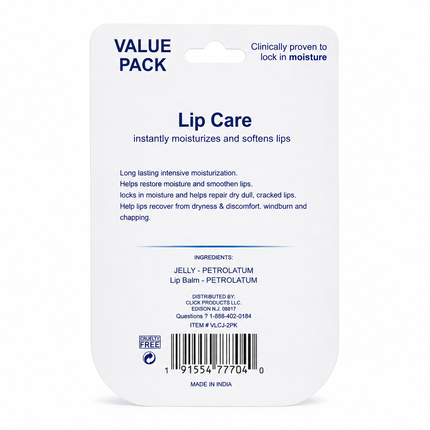 Vaseline Lip Care Value Pack 3 CT