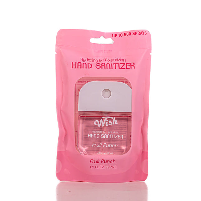 Wish Hand Sanitizer Spray Fruit Punch – 1.2 fl oz | 35 ml