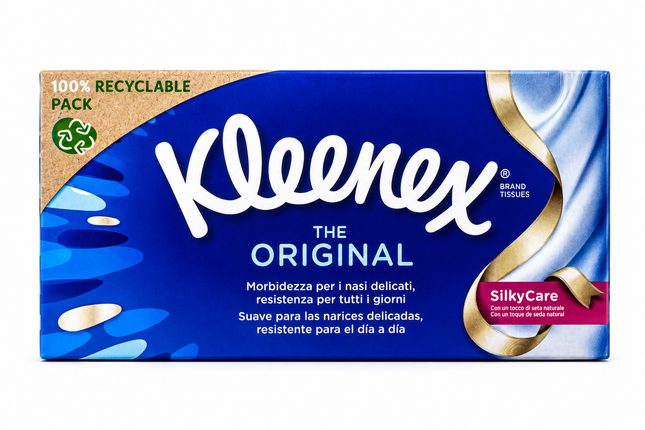 Kleenex Original Facial Tissue Box 70 Sheets