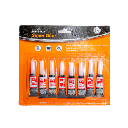 Kingman Super Glue 8pcs w/ blister