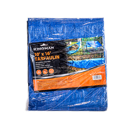 Kingman Tarpaulin – Blue, 10 x 16 ft