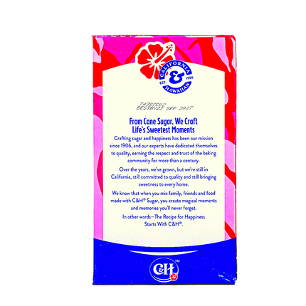 C&H Premium Pure Cane Granulated  Sugar – 16oz | 453g