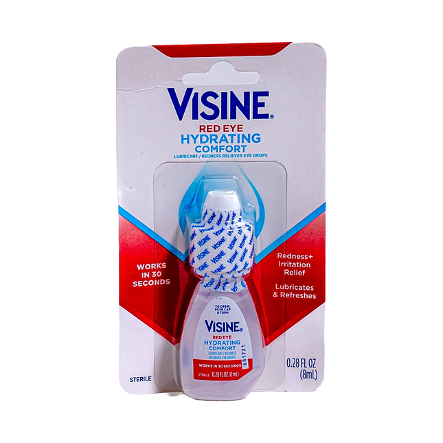 Visine Red Eye Hydrating Comfort Drops 0.28 oz