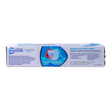 Sensodyne Min Boost Toothpaste Hite 4.0 oz