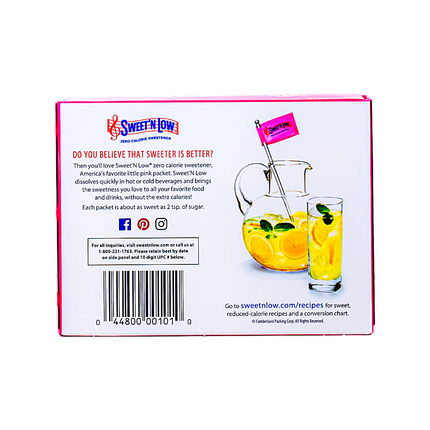 Sweet'n Low Packet 50 ct