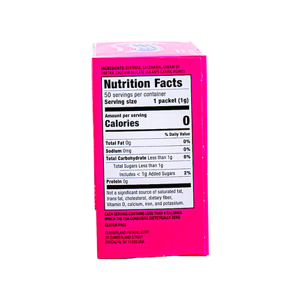 Sweet'n Low Packet 50 ct