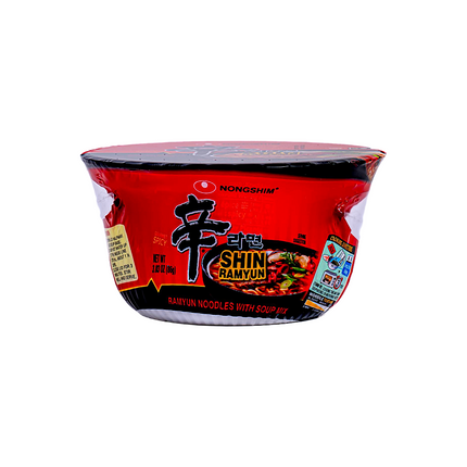 Nongshim Bowl Noodle 3.03 oz Shin Ramen