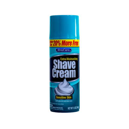 XtraCare Shave Cream Sensitive Skin Extra Moisturizing – 12oz | 340g