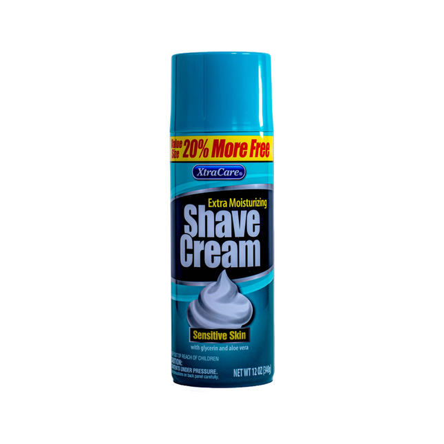 XtraCare Shave Cream Sensitive Skin Extra Moisturizing – 12oz | 340g