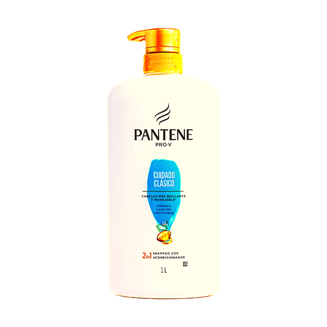 Pantene Shampoo 2 in 1 Cuidado 1Lt