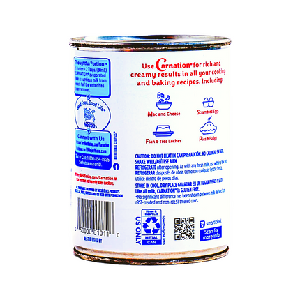 Nestle Carnation Evaporated Milk 12 oz