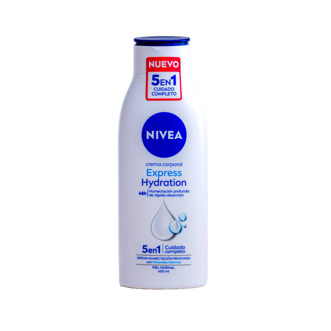 NIVEA Express Hydration Body Cream – 13.52 fl oz | 400ml