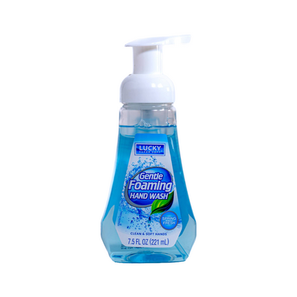 Lucky Super Soft Gentle Foaming Hand Wash Spring Fresh – 7.5 fl oz | 221mL