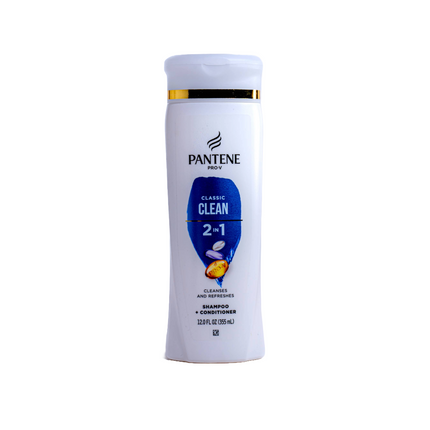 Pantene Pro-V Classic Clean 2-in-1 Shampoo + Conditioner – 12 fl oz | 355mL