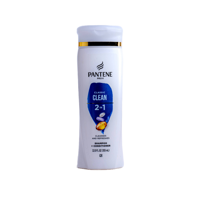 Pantene Pro-V Classic Clean 2-in-1 Shampoo + Conditioner – 12 fl oz | 355mL
