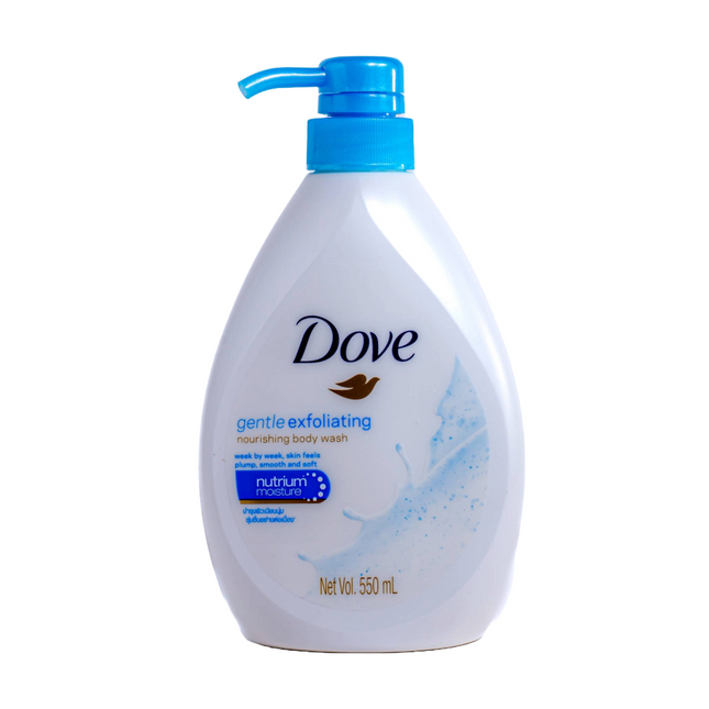 Dove Body Wash Gentle Exfoliating  550ML