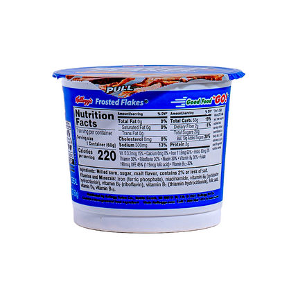 Kelloggg's Frosted Flakes Cereal 1.6 oz 8/25
