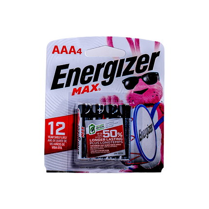Energizer Battery AAA-4PK