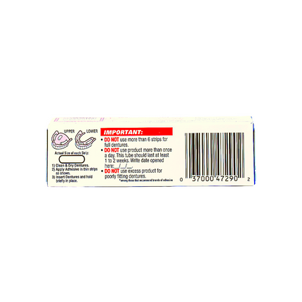 Fixodent Denture Adhesive Cream