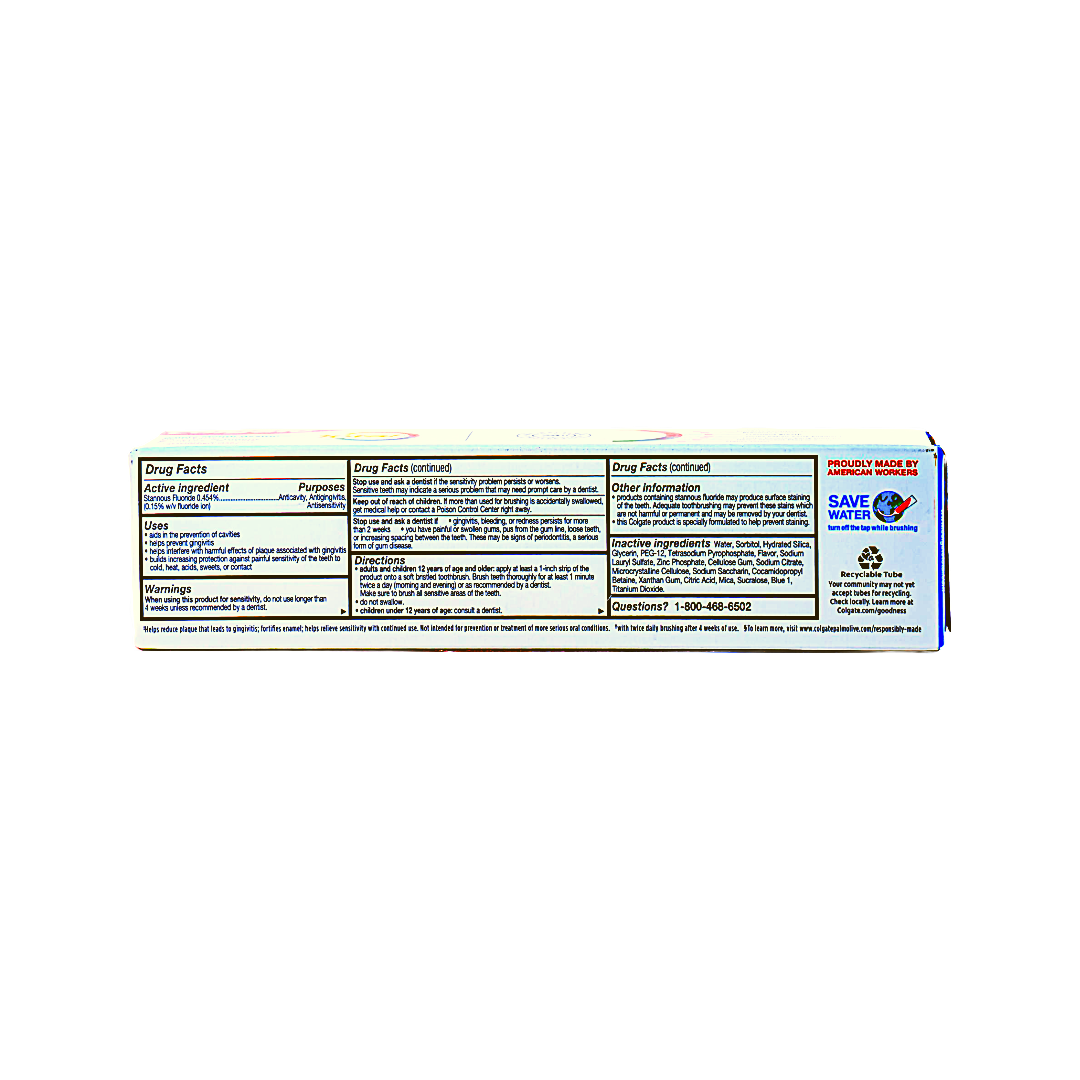 Back Of Colgate Toothpaste Colgate Total Toothpaste Whitening 6 oz – Piso-online
