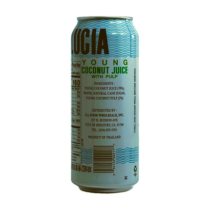 Lucia Young Coconut Juice with Pulp - 16.9 fl oz | 500ml