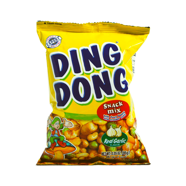Nueces mixtas Ding Dong con ajo auténtico (amarillo)