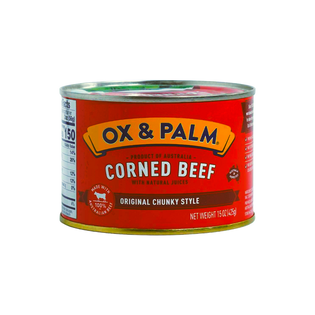 Ox & Palm Chunky Corned Beef – 15oz | 425g