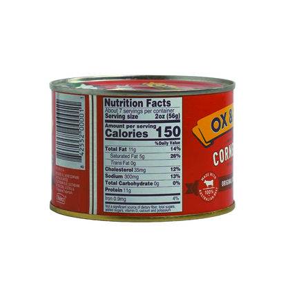 Ox & Palm Chunky Corned Beef 15oz
