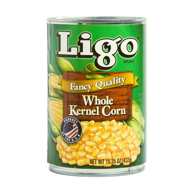 Ligo Whole Kernel Corn – 15.25oz | 432g