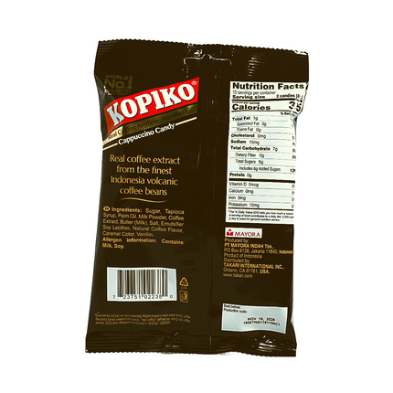 Kopiko Cappuccino Candy – 4.23 oz | 120g