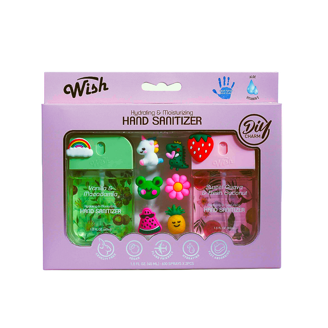 Wish Hand Sanitizer Spray 2pk X 600 Sprays
