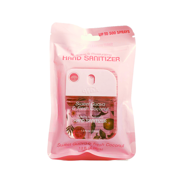Wish Hand Sanitizer Spray Sweet Guava & Fresh Coconut 1.2 fl.oz | 35ml