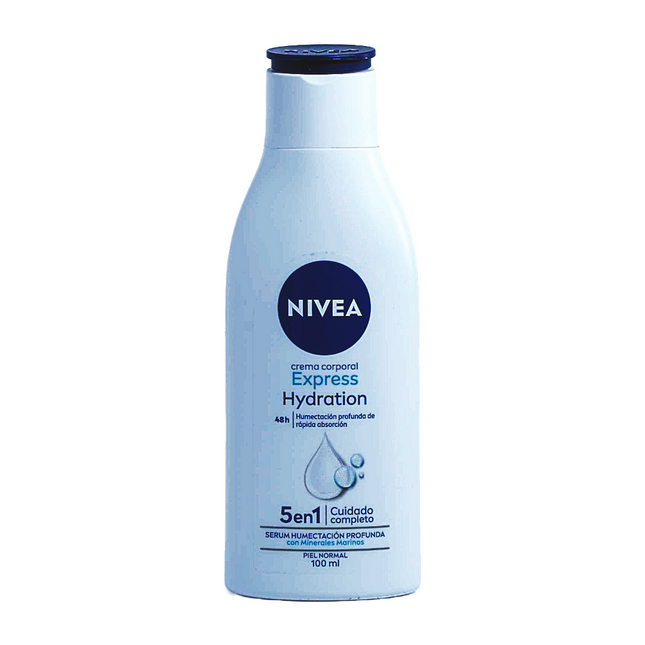 NIVEA Express Hydration Body Cream – 3.38 fl oz | 100ml