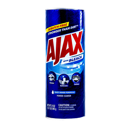 Ajax Powder Cleanser w/ Bleach Can