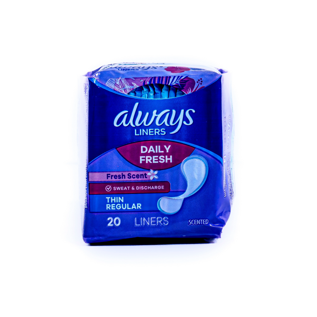 Always Thin Active Panty Liners 20ct