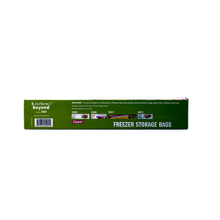Freezer Zipper Bag 20 ct 1 gal