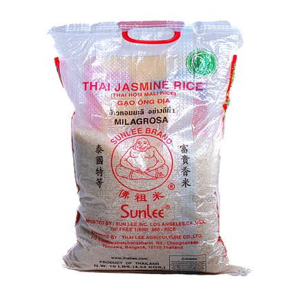 Buddha Jasmine Rice New Crop 2025 – 10lb | 4.54kg