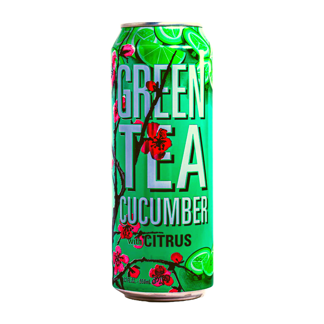 AriZona Green Tea Cucumber with Citrus – 22 fl oz | 650ml