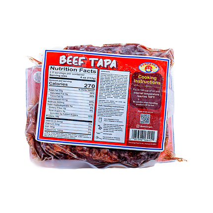 Tapa de carne de Pampanga, 10 oz.